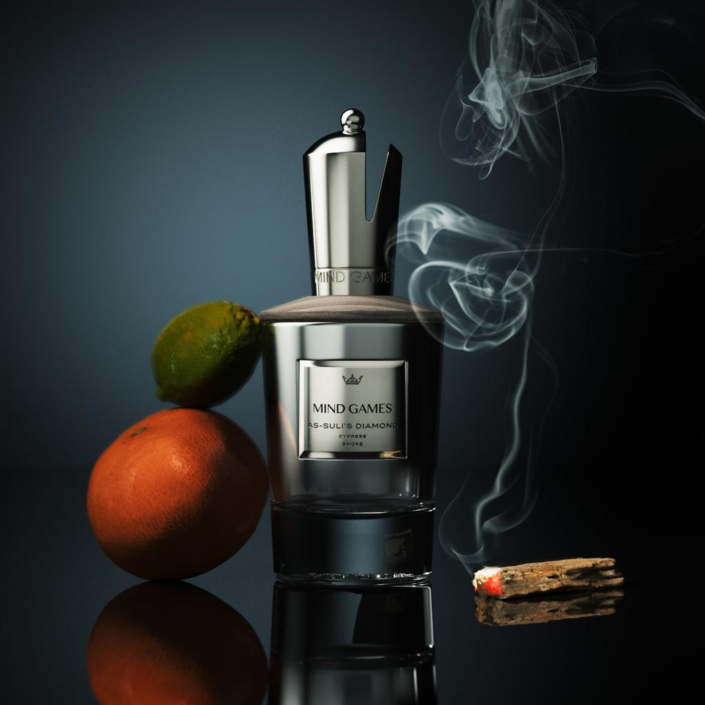 Mind Games As-Suli’s Diamond Extrait de Parfum | Luxury Incense Woody Niche Fragrance Mind Games