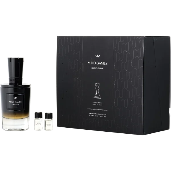 Mind Games Perfumer Extraordinaire Kingside Extrait de Parfum | Luxury Pistachio Gourmand Fragrance Mind Games
