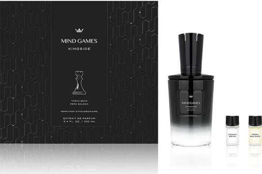 Mind Games Perfumer Extraordinaire Kingside Extrait de Parfum | Luxury Pistachio Gourmand Fragrance Mind Games