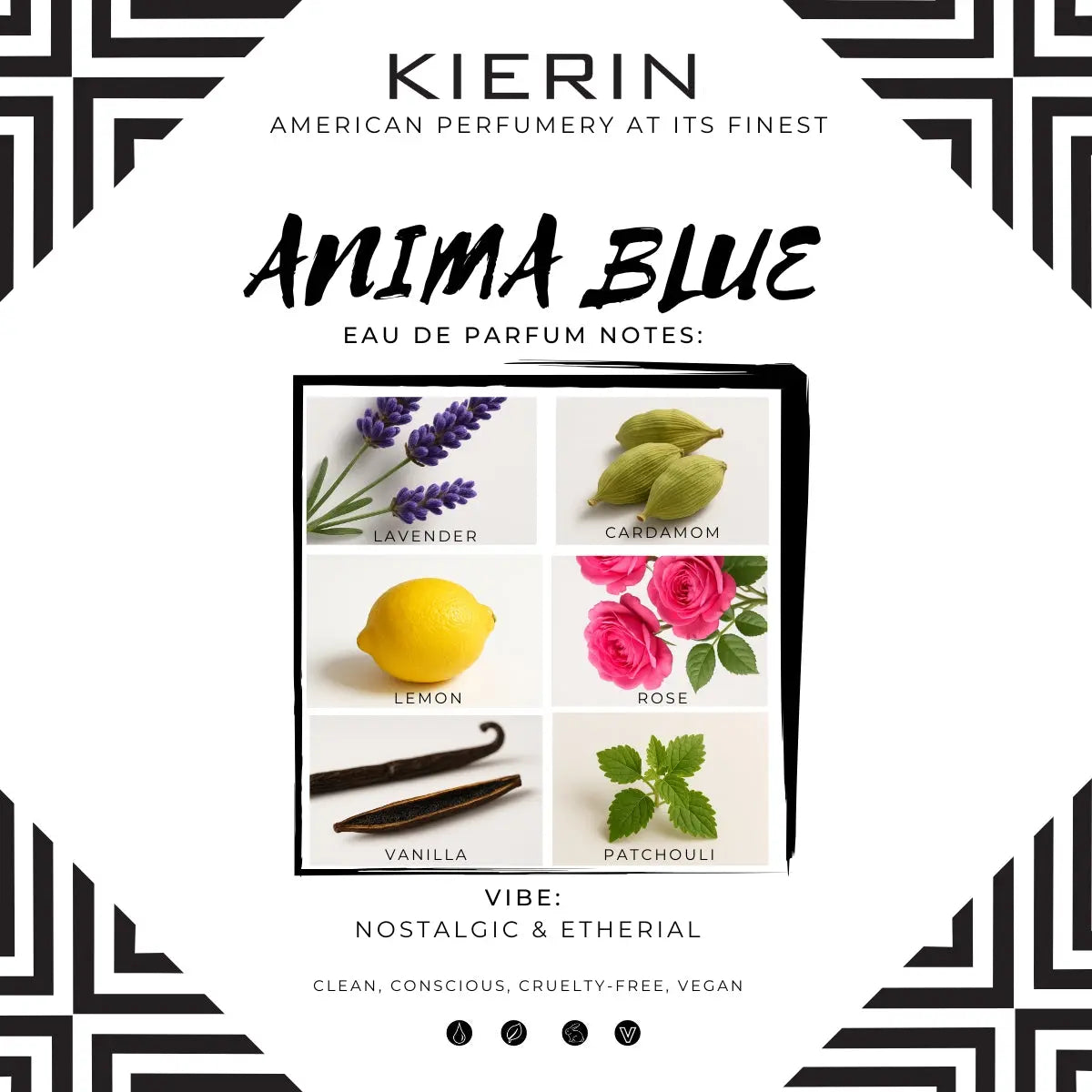 ANIMA BLUE Nostalgic Abstract Perfume (30ml) KIERIN