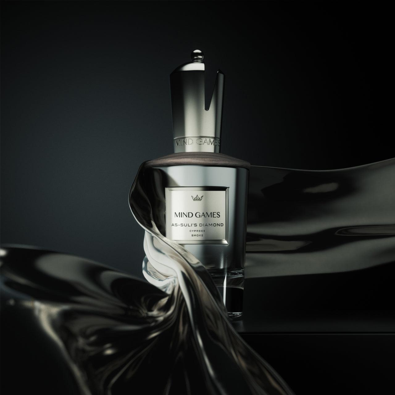 Mind Games As-Suli’s Diamond Extrait de Parfum | Luxury Incense Woody Niche Fragrance Mind Games