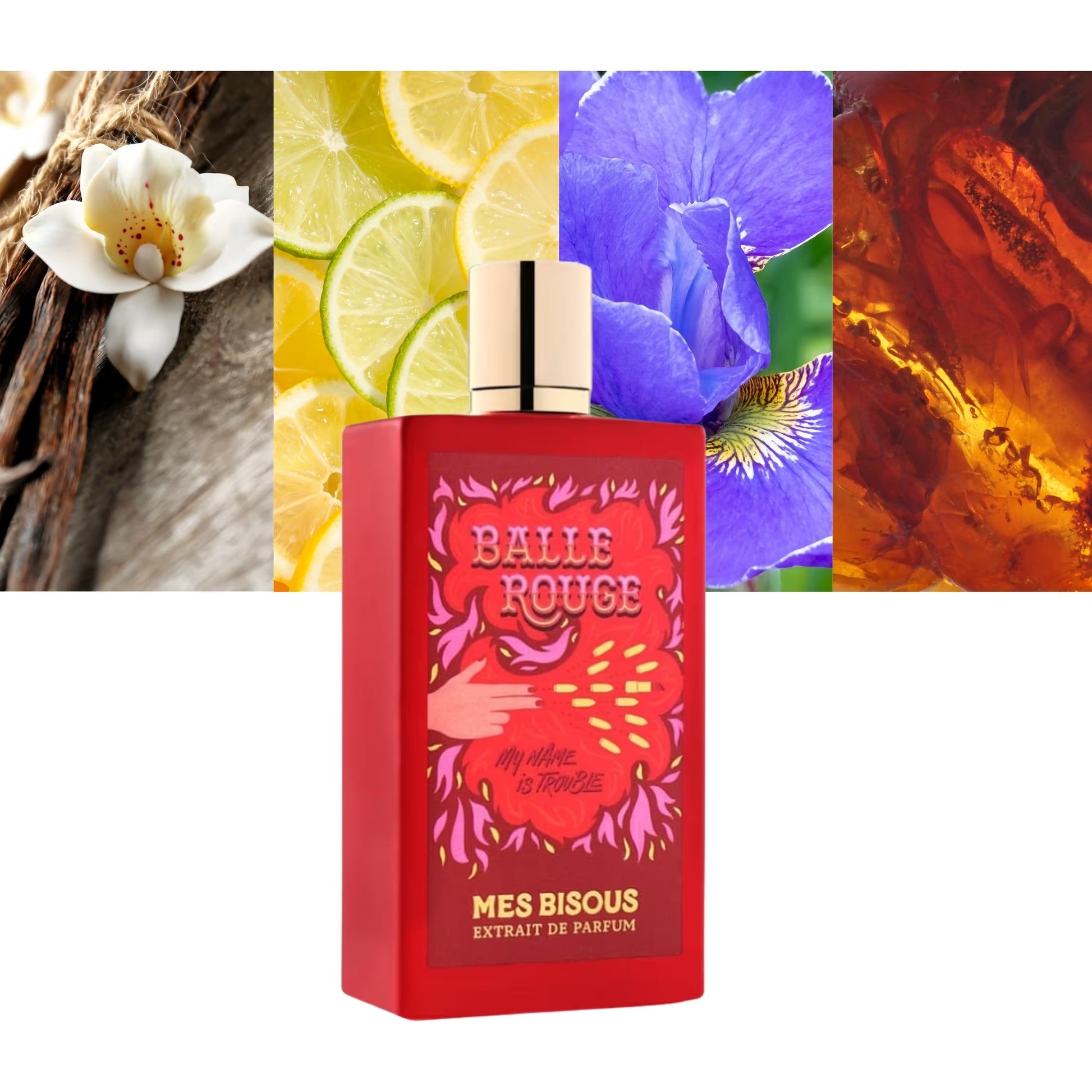 Balle Rouge Extrait de Parfum by Mes Bisous Mes Bisous