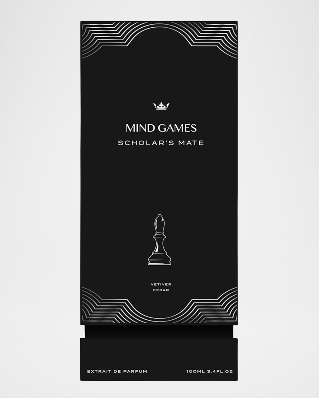 Mind Games Scholar’s Mate Extrait de Parfum | Luxury Coffee Leather Niche Fragrance Mind Games