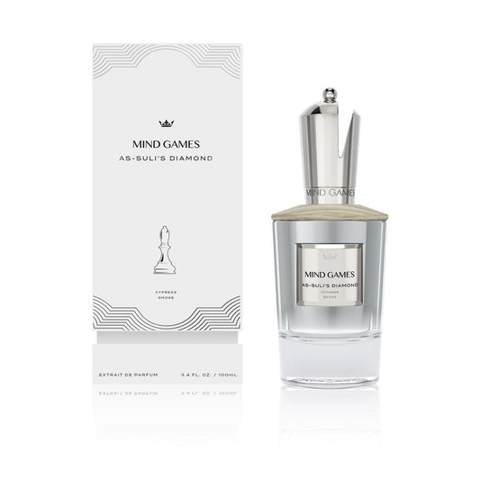 Mind Games As-Suli’s Diamond Extrait de Parfum | Luxury Incense Woody Niche Fragrance Mind Games