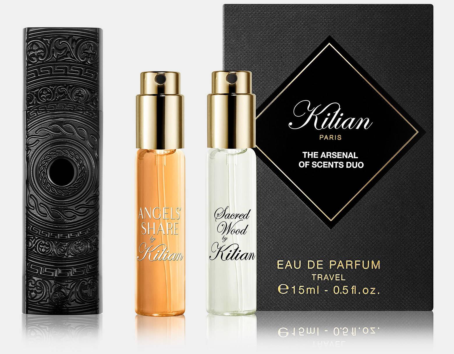 Kilian Arsenal of Scents Duo – Angel’s Share &amp; Sacred Wood (7.5ml x 2) Kilian Paris