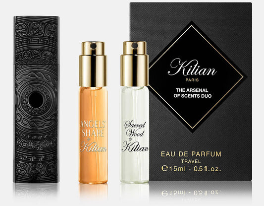 Kilian Arsenal of Scents Duo – Angel’s Share &amp; Sacred Wood (7.5ml x 2) Kilian Paris